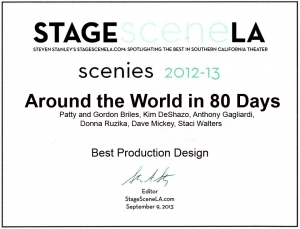 Scenies 2013, Best Production Design