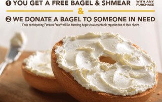 Free food einstein bagels